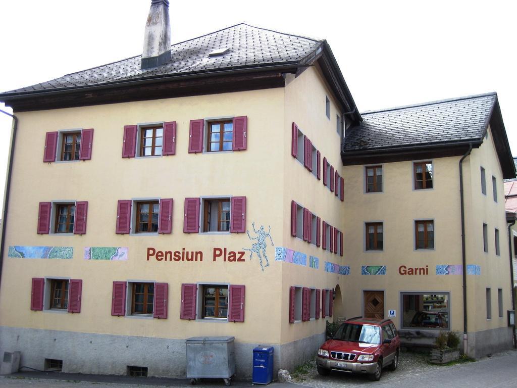 Pensiun Garni Plaz Otel Scuol Dış mekan fotoğraf